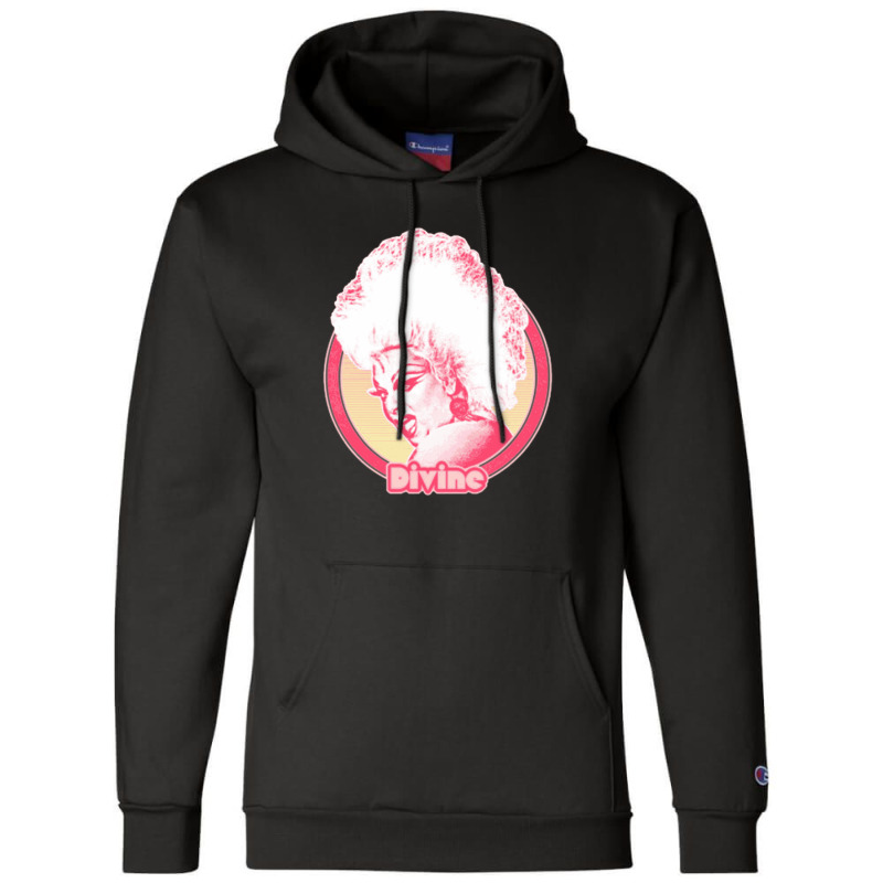 Divine Retro Fan Art Design Champion Hoodie by cm-arts | Artistshot