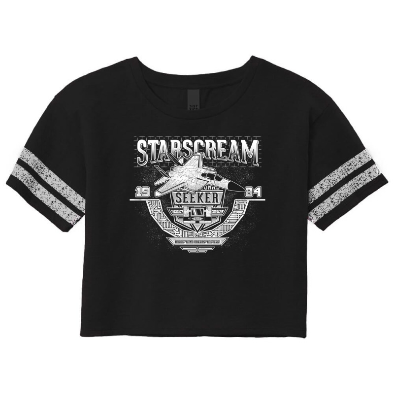 Starscream Gift Scorecard Crop Tee by IsabelSchmitt | Artistshot