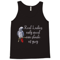 African Gray Parrot Real Ladies Quote Tank Top | Artistshot