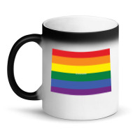 Colorado Rainbow Flag Magic Mug | Artistshot