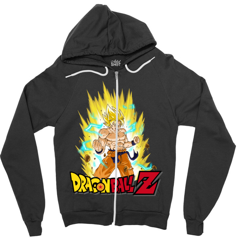 Dragon Super Goku Ball Saiyan Son Gift Zipper Hoodie by KelseyHachler | Artistshot