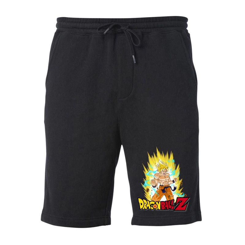 Dragon Super Goku Ball Saiyan Son Gift Fleece Short by KelseyHachler | Artistshot