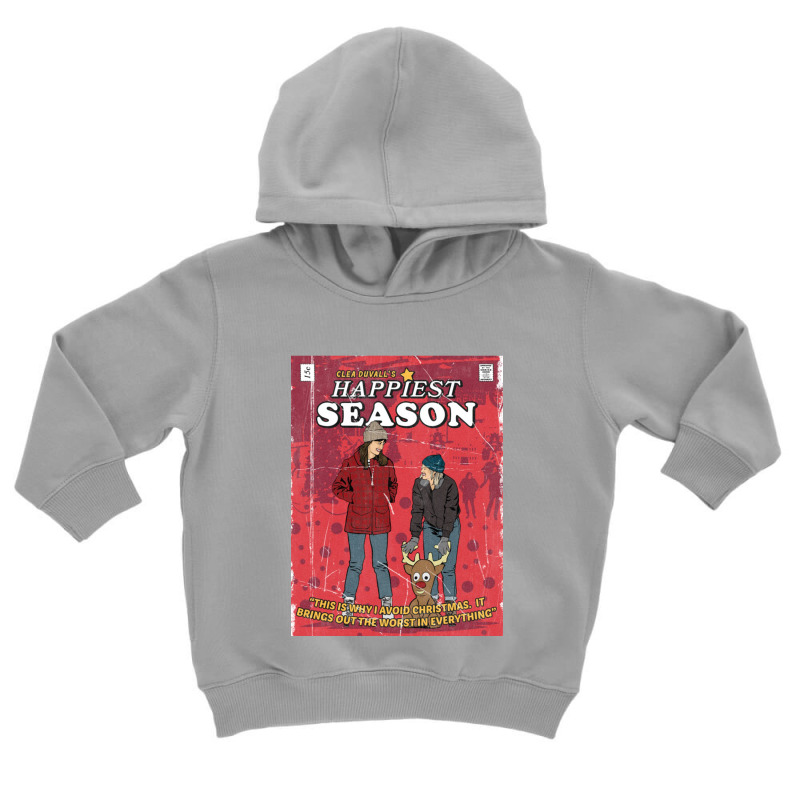 Happiest Holiday Season Toddler Hoodie | Artistshot