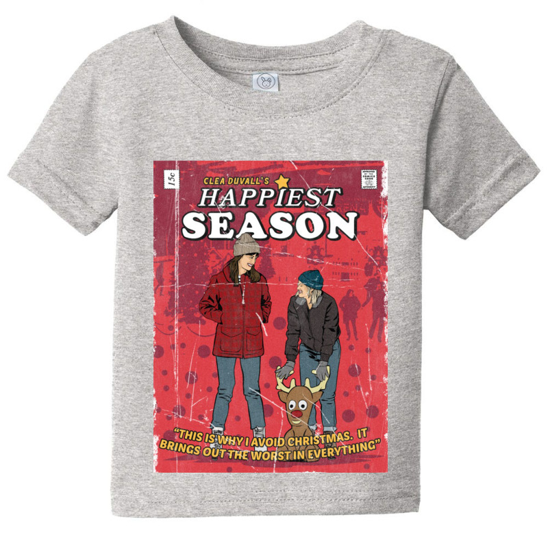 Happiest Holiday Season Baby Tee | Artistshot