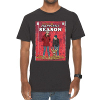 Happiest Holiday Season Vintage T-shirt | Artistshot