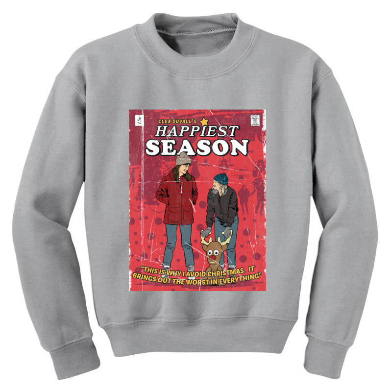 Happiest Holiday Season Youth Sweatshirt | Artistshot