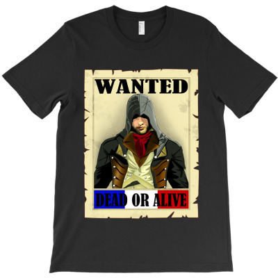 Wanted Dead Or Alive T-shirt Designed By Mahila Syahmin
