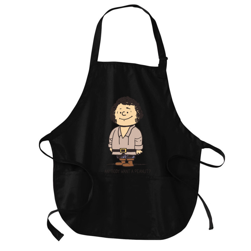 Anybody Want A Peanut Medium-length Apron | Artistshot