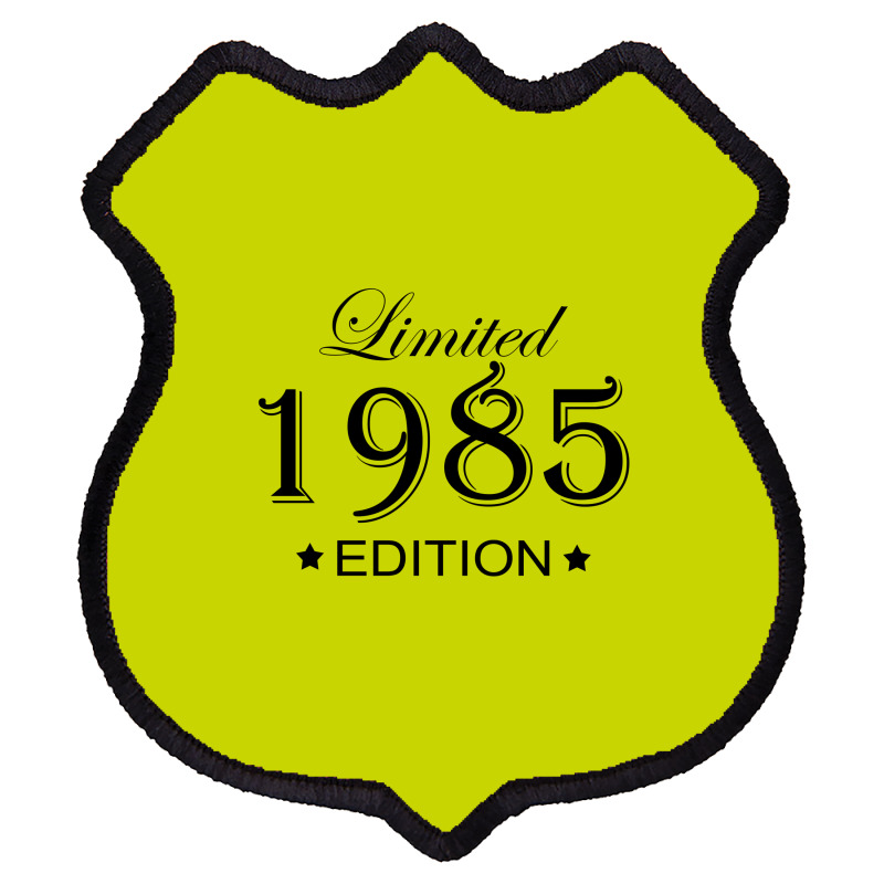 Limited Edition 1985 Shield Patch | Artistshot