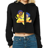 Bubble Guppies Awesome! Gil And Goby Star Portrait Cropped Hoodie | Artistshot