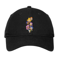 Bubble Guppies Group Stack Collage Adjustable Cap | Artistshot