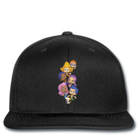 Bubble Guppies Group Stack Collage Printed Hat | Artistshot