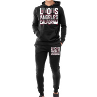 Los Angeles California Hoodie & Jogger Set | Artistshot