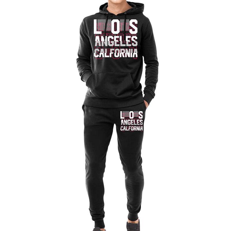 Los Angeles California Hoodie & Jogger Set | Artistshot