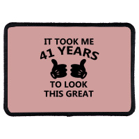 It Took Me 41 Years To Look This Great Rectangle Patch | Artistshot