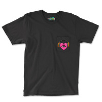 Downtown Girl Aesthetic Heart Weirdcore Coquette Aesthetic Pocket T-shirt | Artistshot