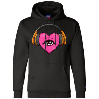 Downtown Girl Aesthetic Heart Weirdcore Coquette Aesthetic Champion Hoodie | Artistshot