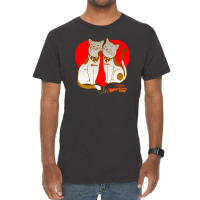 Valentine's Days Special Design Love Red Cat Vintage T-shirt | Artistshot