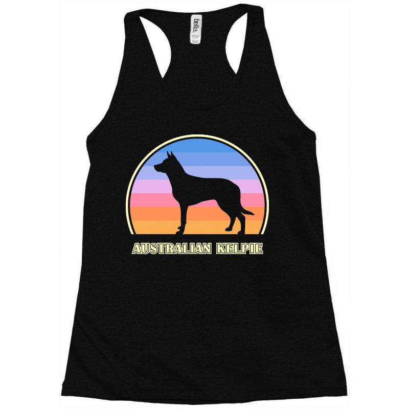 Australian Kelpie Australian Kelpie Vintage Sunset Dog Racerback Tank by netheriteshepherd | Artistshot