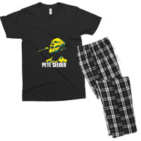 Pete Seeger Pete Seeger. Peter Seeger. Was An American Folk Singer And Men's T-shirt Pajama Set | Artistshot