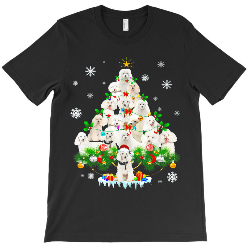 Funny Funny Poodle Christmas Tree Ornament Decor Costume T-shirt | Artistshot