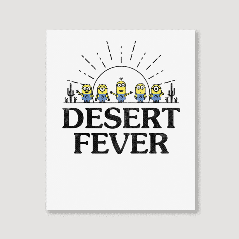 Desert Fever Portrait Canvas Print | Artistshot