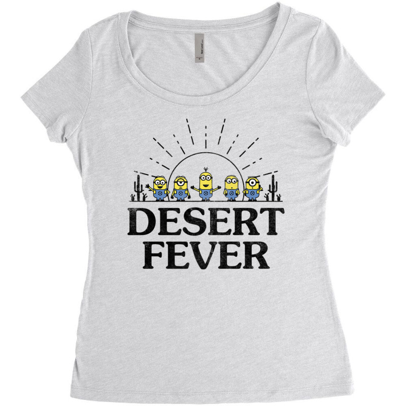 Desert Fever Women's Triblend Scoop T-shirt by BuiDoc | Artistshot