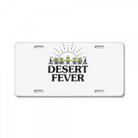 Desert Fever License Plate | Artistshot