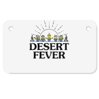 Desert Fever Motorcycle License Plate | Artistshot