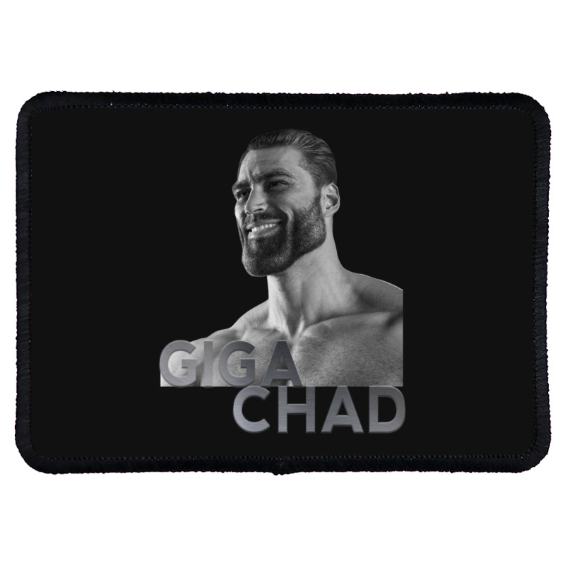 Custom Giga Chad Rectangle Patch By Custom-designs - Artistshot