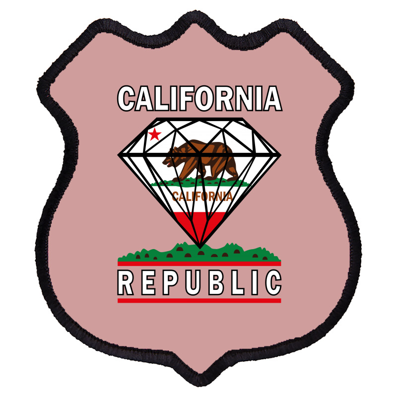 California Diamond Republic Shield Patch | Artistshot
