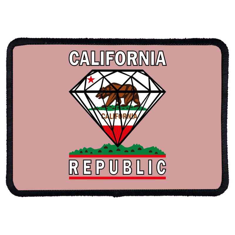 California Diamond Republic Rectangle Patch | Artistshot