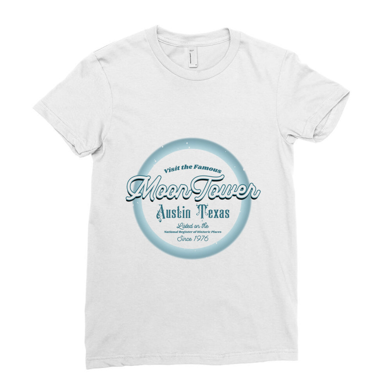 The Moon Tower   Dazed And Confused Ladies Fitted T-Shirt by ceejayshammah | Artistshot