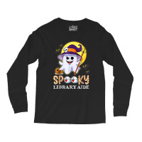 Spooky Library Aide Long Sleeve Shirts | Artistshot