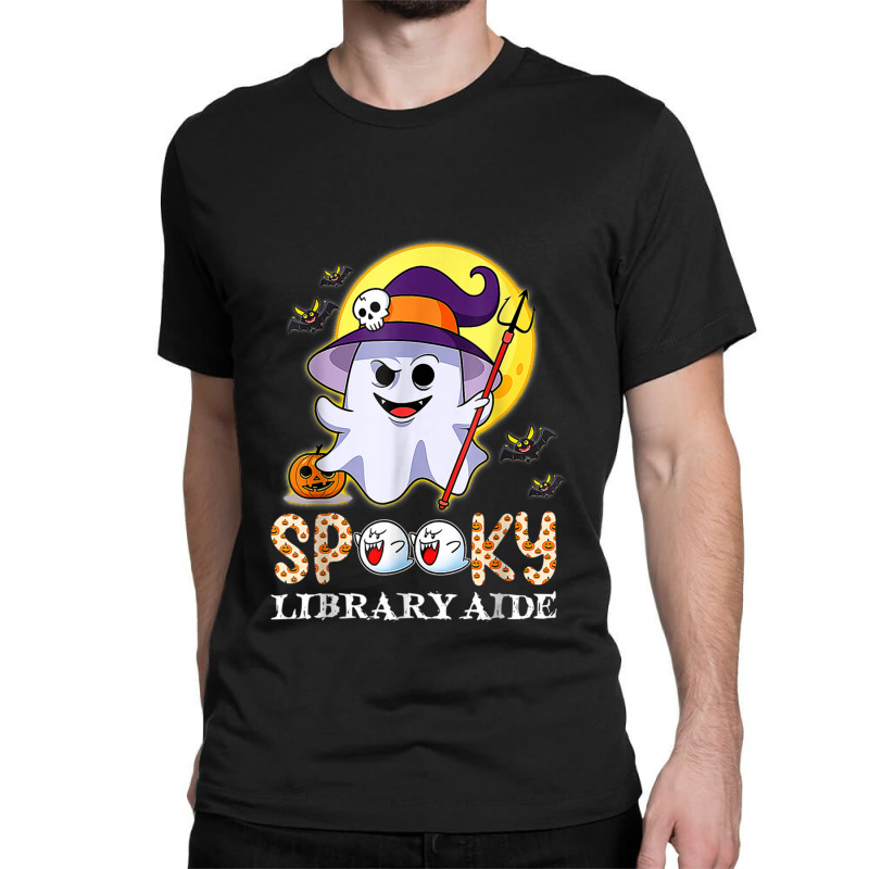 Spooky Library Aide Classic T-shirt by EmmyNash | Artistshot