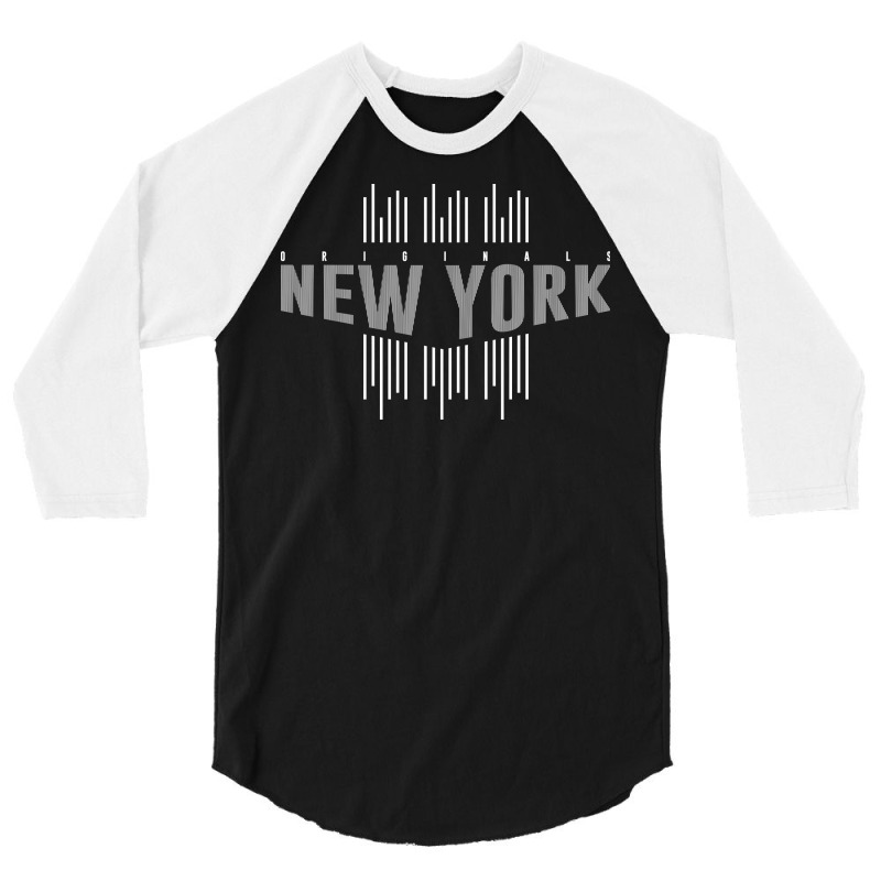 New York Originals 3/4 Sleeve Shirt | Artistshot