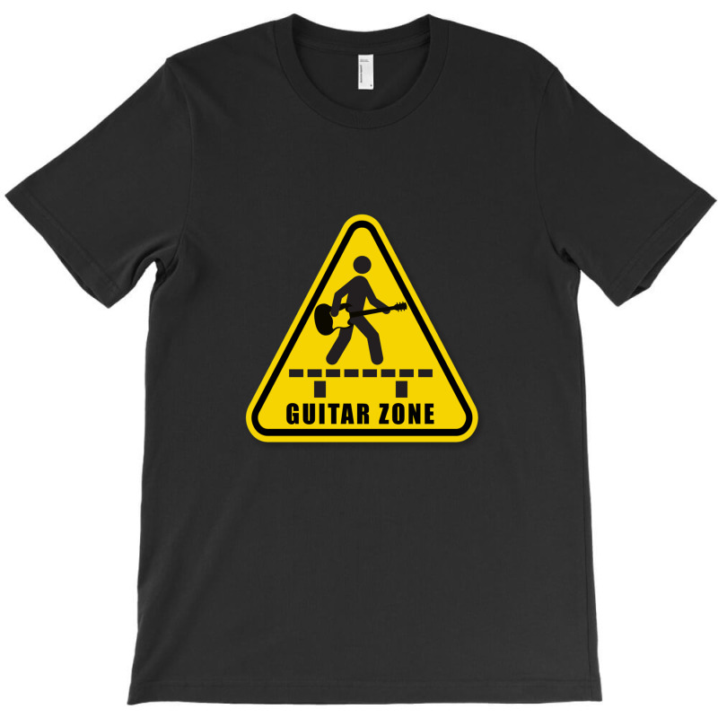 Fun Guitar Design   Guitar Zone T-Shirt by KristieDavis | Artistshot