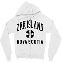 Oak Island Varsity Style Cross Black Print Pullover Hoodie Zipper Hoodie | Artistshot