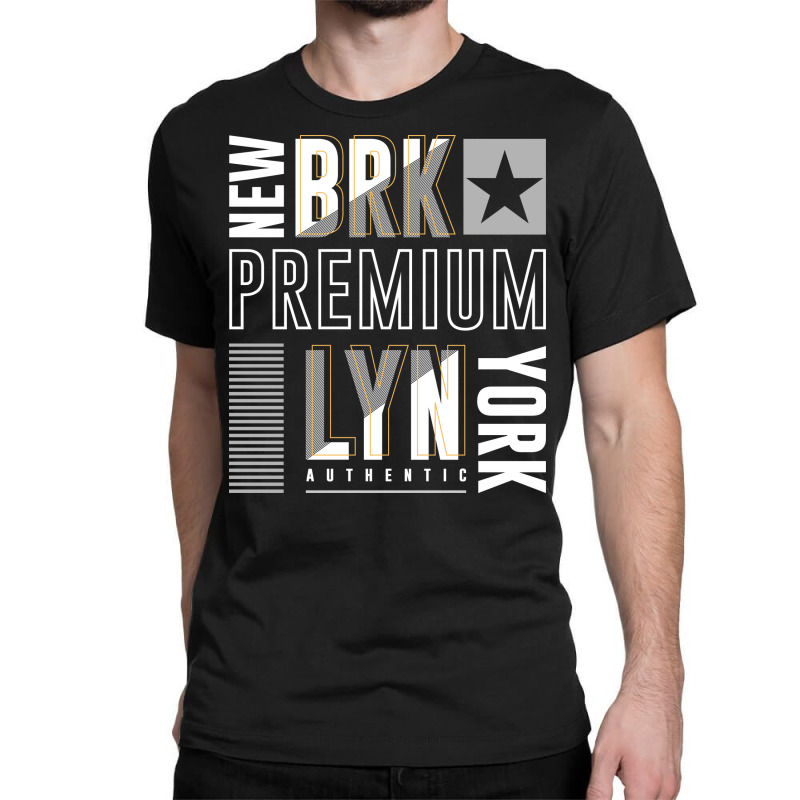 Broklyn Authentic Classic T-shirt by innois | Artistshot