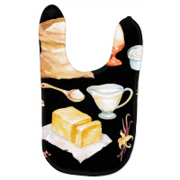 Baker Ingredients  Assorted Baking Ingredients Baby Bibs | Artistshot