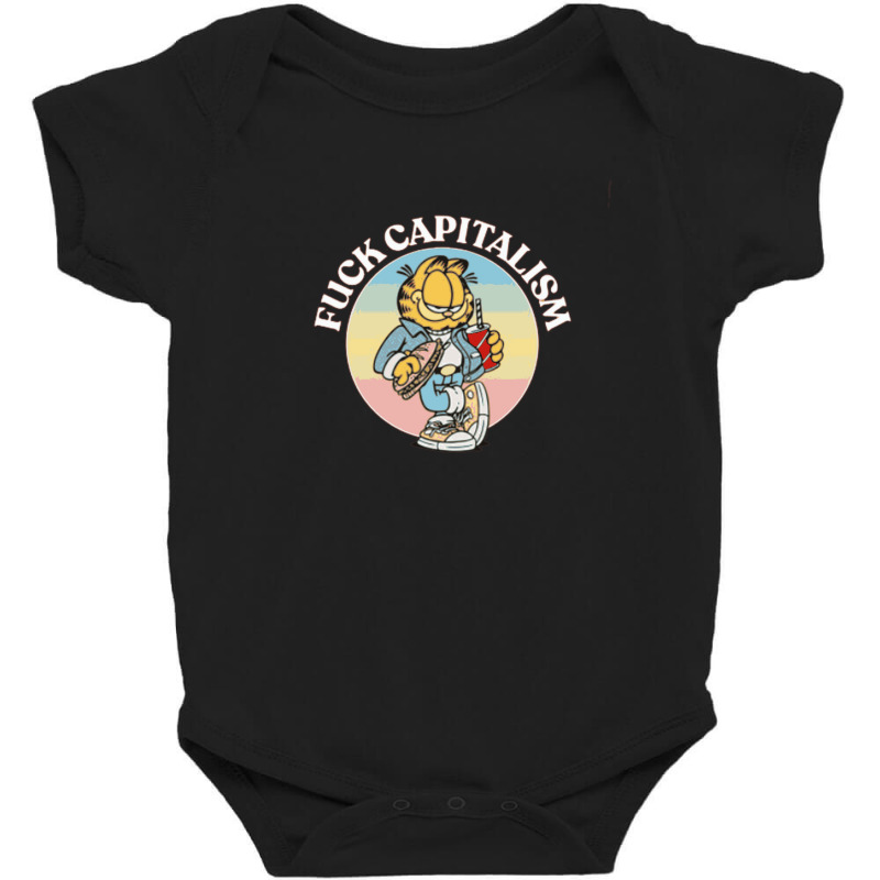 Fck Capitalism ∆∆∆ Baby Bodysuit by XerxesPrice | Artistshot