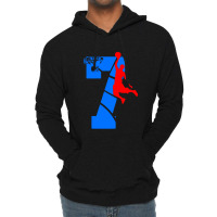 Kids 7 Year Old 7th Basketball Birthday Lightweight Hoodie | Artistshot