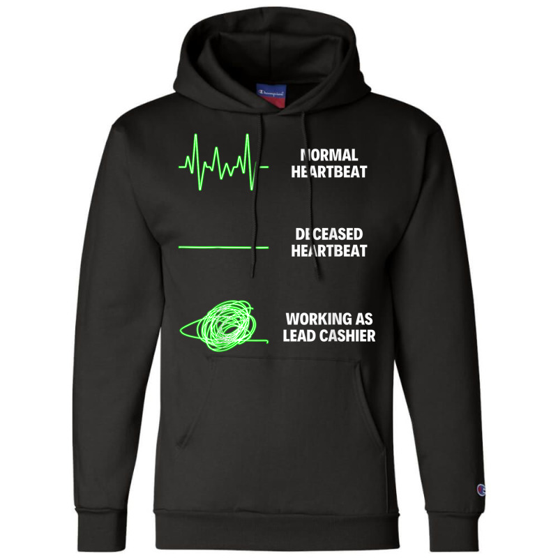 Lead Cashier Cashiers Secretaries Worker Cashier Manager Champion Hoodie by August | Artistshot