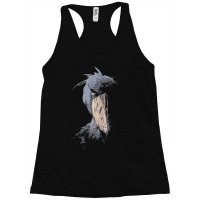 Shoebill African Bird Aztec Mayan Bird Lover Cool Distressed Racerback Tank | Artistshot