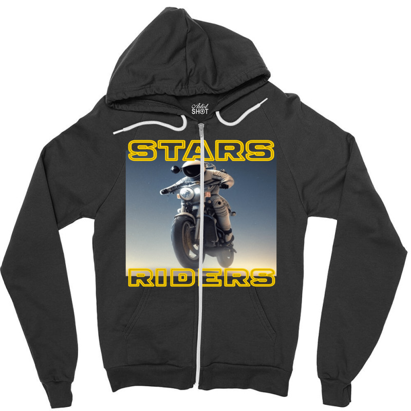 Stars Riders Zipper Hoodie | Artistshot