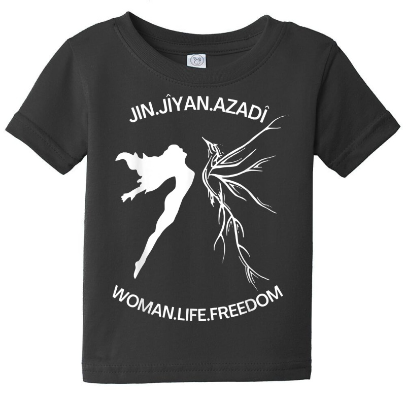 Women Life Freedom Iran Feminist Vintage Jin Jiyan Azadi T Shirt Baby Tee by cm-arts | Artistshot