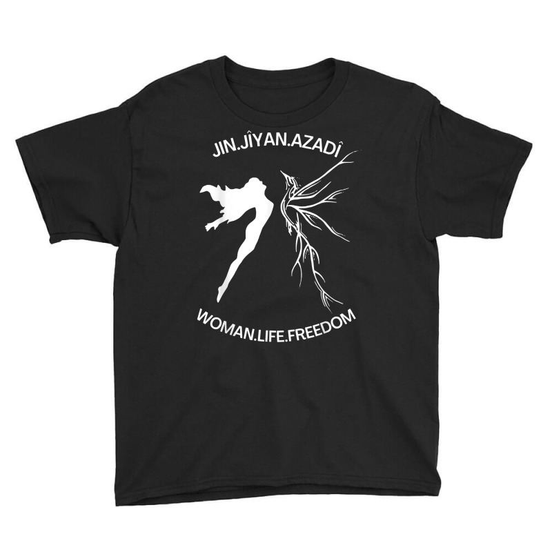 Women Life Freedom Iran Feminist Vintage Jin Jiyan Azadi T Shirt Youth Tee by cm-arts | Artistshot