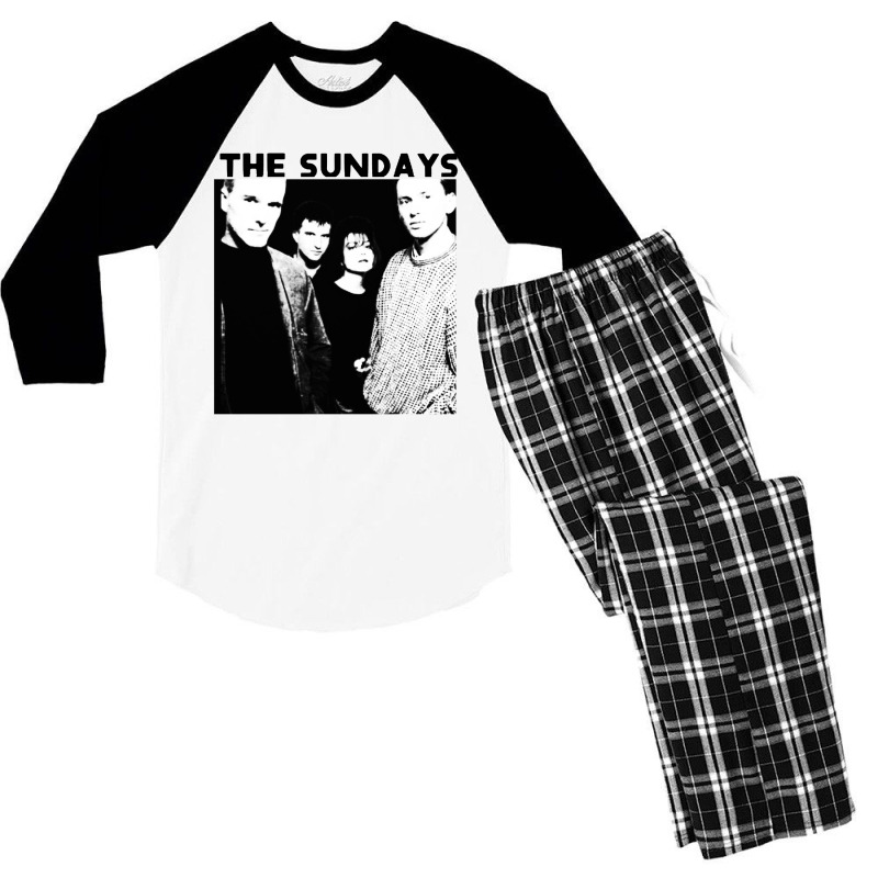 The Sundays, Vintage Men's 3/4 Sleeve Pajama Set | Artistshot