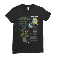 Fart Gun Schematics Portrait Ladies Fitted T-shirt | Artistshot