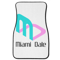 Miami Dale Video Game Company Front Car Mat | Artistshot